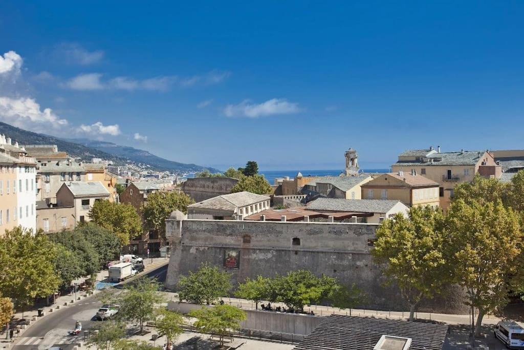 Pepites Bastiaises Piazza D'A Appartement Roof Top Vue Mer Бастия Экстерьер фото